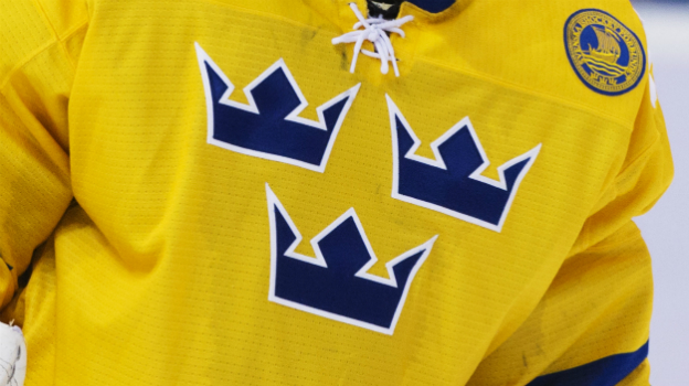 Sveriges logga: tre kronor.