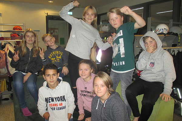 Elever från klass 5A