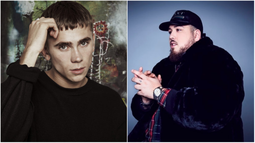 Felix Sandman och Anis Don Demina