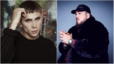 Felix Sandman och Anis Don Demina