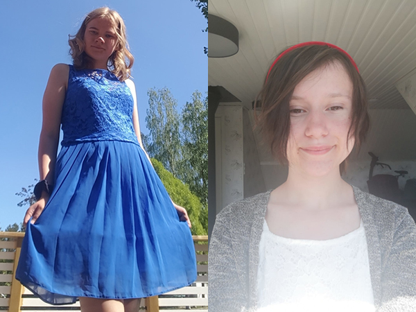 Alma Hägglund och Vera Gunnarsson