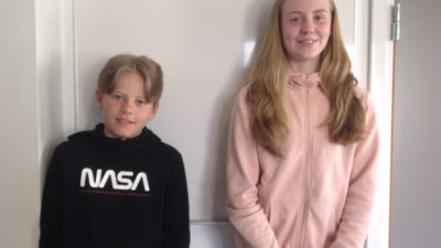 William Renström och Alva Christiansen