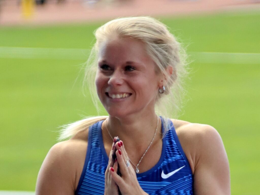 Stavhopparen Michaela Meijer